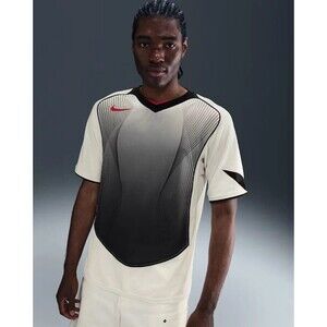 NIKE total 90 retro Dri-fit soccer jersey white red black HV1178-133 men small